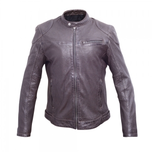 Mens Fashion Leather Jackets-HL -10103