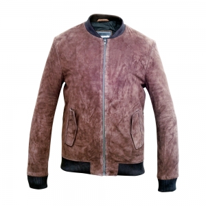 Mens Fashion Leather Jackets-HL -10115