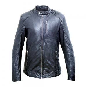 Mens Fashion Leather Jackets-HL -10117